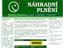 Tablet Screenshot of nahradni-plneni-zps.cz